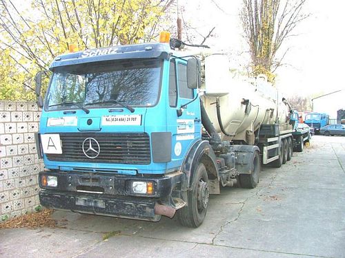 Mercedes-Benz 1636 LS Saug- und Druckwagen Mercedes-Benz 1636 LS Saug- und Druckwagen
